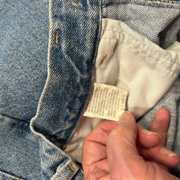 Lee Women's Denim Blue Jean Shorts size 10 - Picture 3 of 6